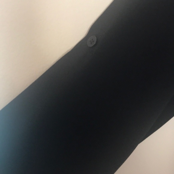 Buttoned Up Black Dress Shirt with Belt - Picture 3 of 7